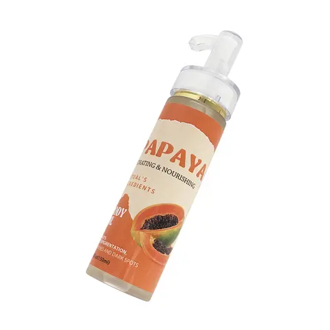 150ml Natural Skin Care Brightening Body Moisturizing Papaya SPA Whitening Massage Oil