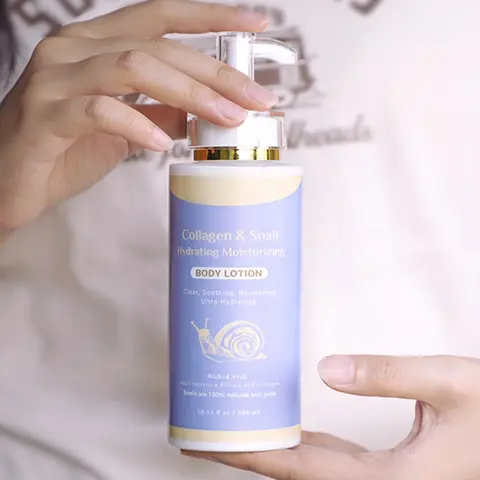 Brightening Body Cream Skin Whitening Organic snail Moisturizer Snail White Body Lotion hydrating skincare lotion