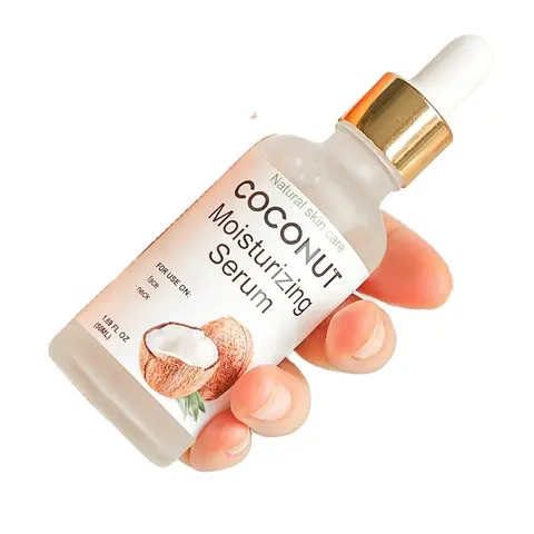 Face Care Serum Beauty Hot Sale Facial nourishing coconut oil Serum With Vitamin E Hyaluronic Acid Serum For Facial care