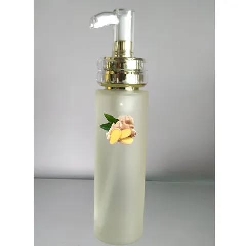 Factory Natural Body Glow Oil Organic Ginger and Turmeric Whitening Serum for acne Treatment Skin Lightening Oil