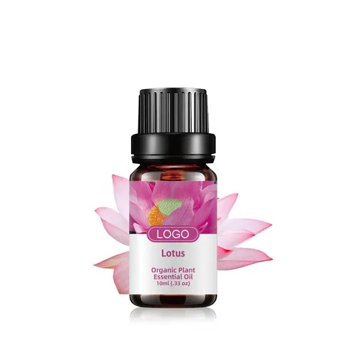 Plant Scent Massage Body Oils Lotus Essential Oil 100% Pure For Warm Oil Heater Aroma Diffuser