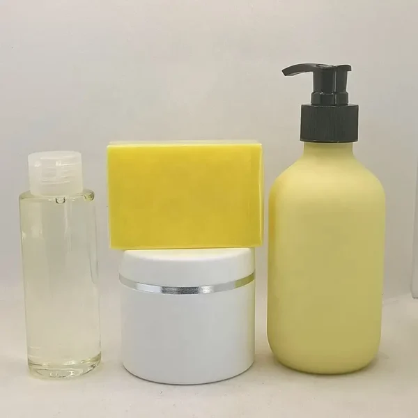 beauty lemon whitening moisturizing set remove dryness and roughness body care set lotion cream body oil
