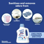 Lysol Laundry Sanitizer Additive, Sanitizing Liquid for Clothes and Linens - Image 2