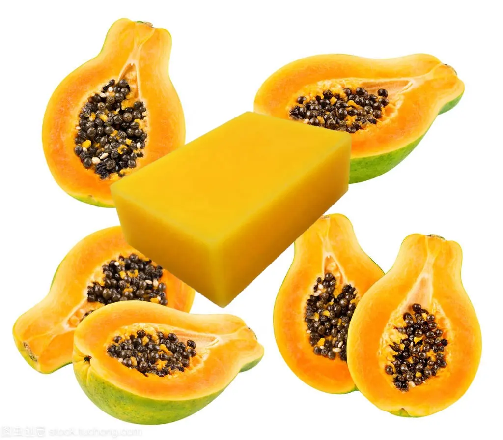 high-quality-handmade-soap-basic-cleaning-whitening.webp high quality handmade soap basic cleaning whitening soap papaya soap long lasting scent - Image 1