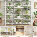 Triple Wide 6-Tier Bookshelf and Bookcase,Large Freestanding Book Shelf with 17 Open Display Shelves, Tall Bookshelf - Image 4