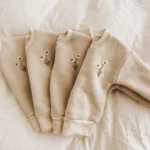 Winter Toddler Baby Boy Girl Clothing Sets 0-5Y Thick Kids Sweatshirt Clothes Baby Girl Fleece Pullover Tops+ Pant Suits Autumn - Image 3