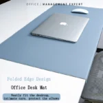 Folding Elbow Guard Wrist Guard PU Office Desk Mat Big Mouse Pad Laptop Computer Desk Pad Gaming Mousepad Table Mat Cushion - Image 2