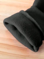 Baby boy letter pattern fleece long sleeved hooded sweatshirt+sports long suit for spring and autumn gifts - Image 3