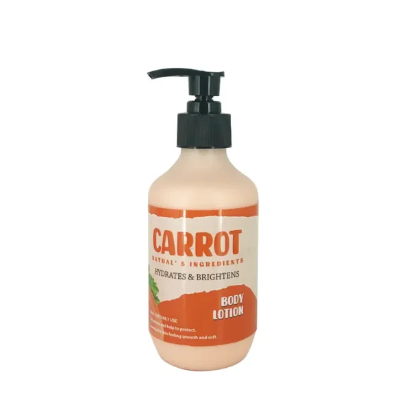 moisturizing carrot body lotion Skin anti dryness hydrating body lotion skin care products beauty products for women