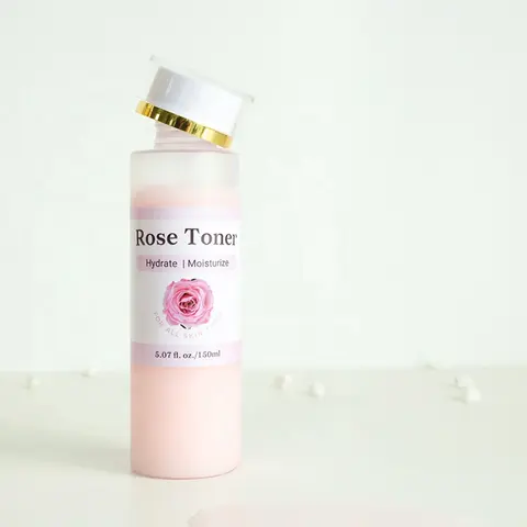 organic Whitening serum skin toner rose moisturizing hydrating water brightening organic for all skin