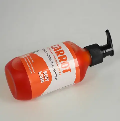 organic body wash moisturizing carrot extract shower gel dense foam Whitening body shower deeply cleaning