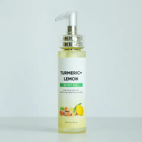 turmeric-lemon-body-oil-for-massage-brightening.jpg_480x480.webp turmeric lemon body oil for massage brightening your skin wholesale price moisturizing and organic oil - Image 1