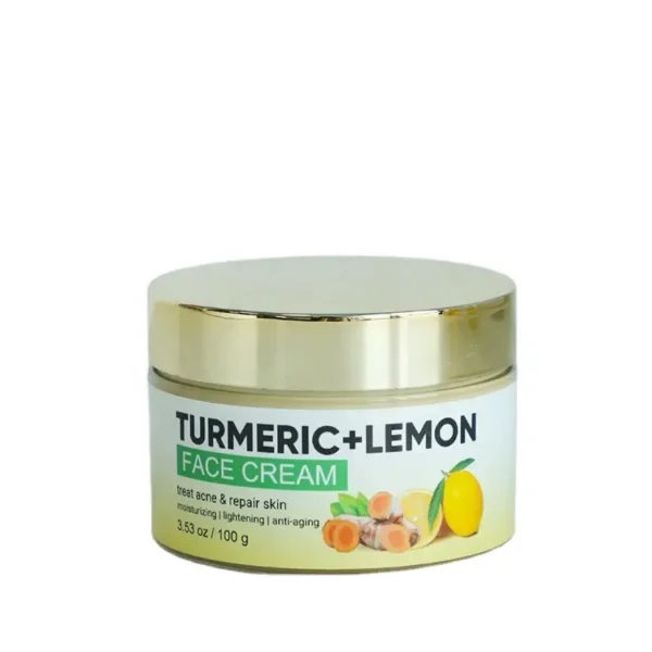 wholesale Anti Acne Beauty Cream Anti-aging Care turmeric lemon Whitening Collagen Cream Natural Day Adults Beautiful Female