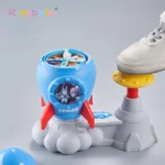 Rocket Butterfly Catching Game Summer Outside Yard Activities Toddler Toy Foot Pedal Catapult Launch Toy - Image 6