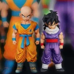 28cm Anime Dragon Ball Kids Krillin Son Gohan Trunks PVC Action Figures Model Collection Desktop Decoration Toys Kids Gifts - Image 4