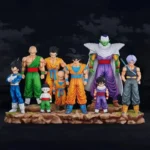 28cm Anime Dragon Ball Kids Krillin Son Gohan Trunks PVC Action Figures Model Collection Desktop Decoration Toys Kids Gifts